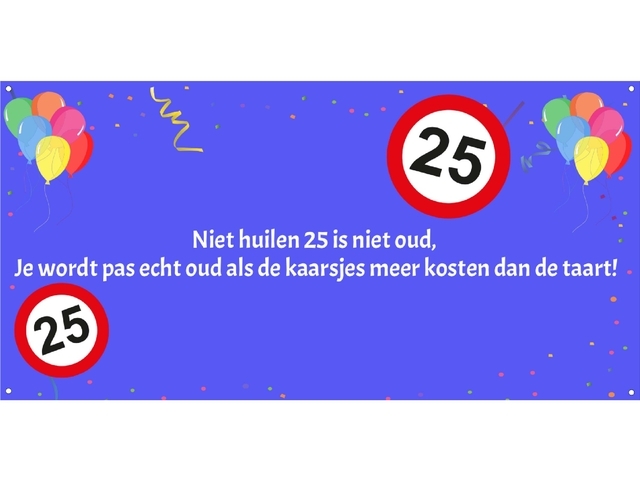 25 is niet oud! 25 is niet oud!